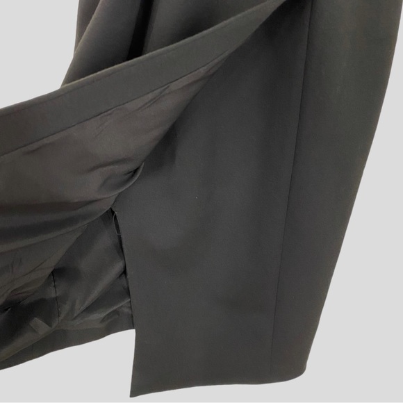 N/Nicholas Black Asymmetrical Layered Band Dress US size 6 - Picture 3 of 11